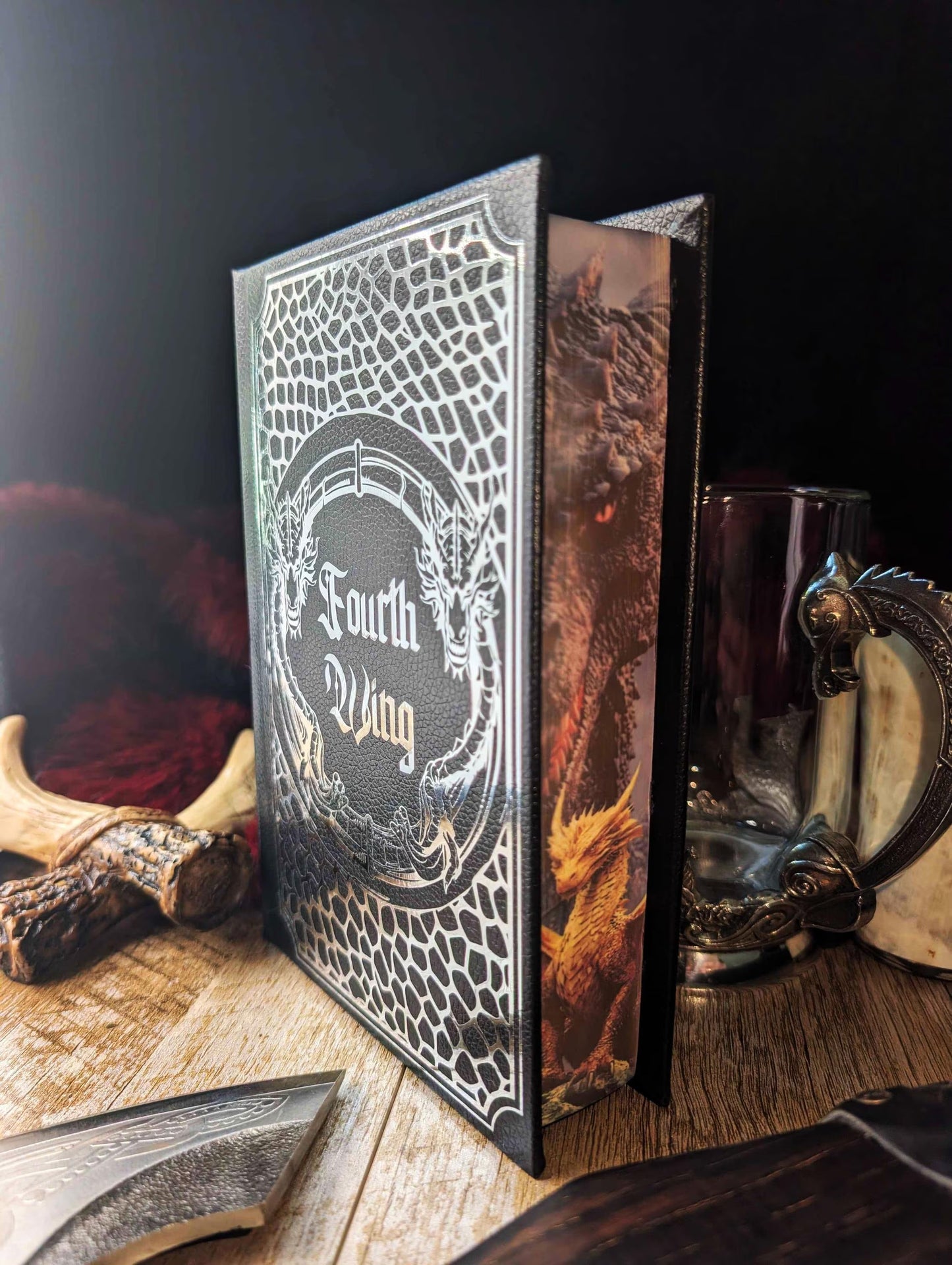 Empyrean Full Set – Sprayed Edge Edition | Custom Rebound Hardcover | Handmade Collector’s Edition