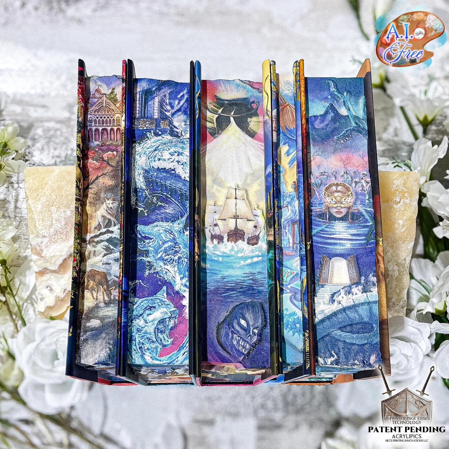 ACOTAR 3D Special Edition Box Set | A Court of Thorns and Roses, ACOTAR Books, ACOTAR Merch | Officially Licensed by Sarah J. Maas