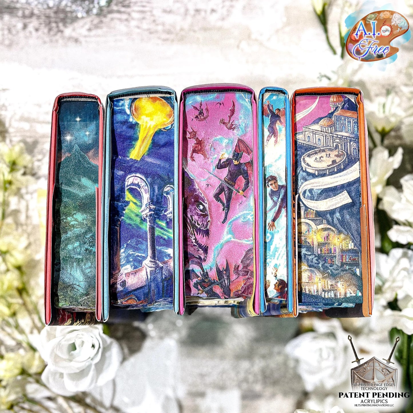 ACOTAR 3D Special Edition Box Set | A Court of Thorns and Roses, ACOTAR Books, ACOTAR Merch | Officially Licensed by Sarah J. Maas