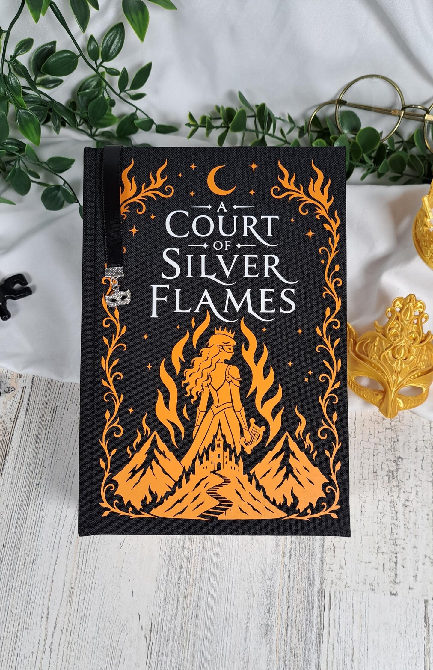 A Court of Thorns and Roses Complete 5 Book Rebound Collection | ACOTAR Box Set | Handmade Hardcover Collectors Edition | Sarah J Maas