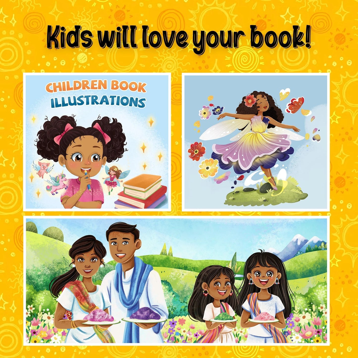 Children's Book Starter Package: Custom Book Illustration (7), Formatting, ISBNs Included! KDP, Ingram Spark, FREE Consultation