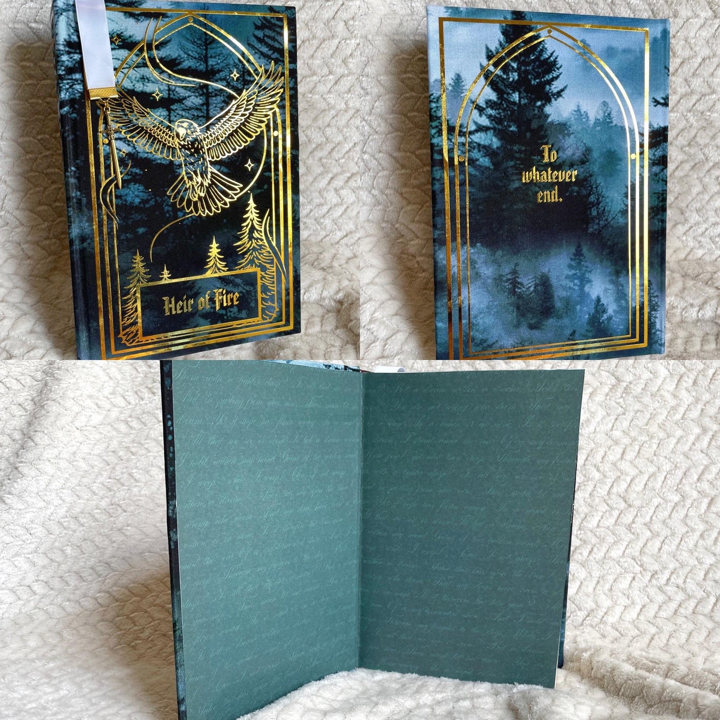 Throne of Glass Collector Set – Forests of Terrasen Edition | Hand-Rebound Series (8 Books + Sketchbook)