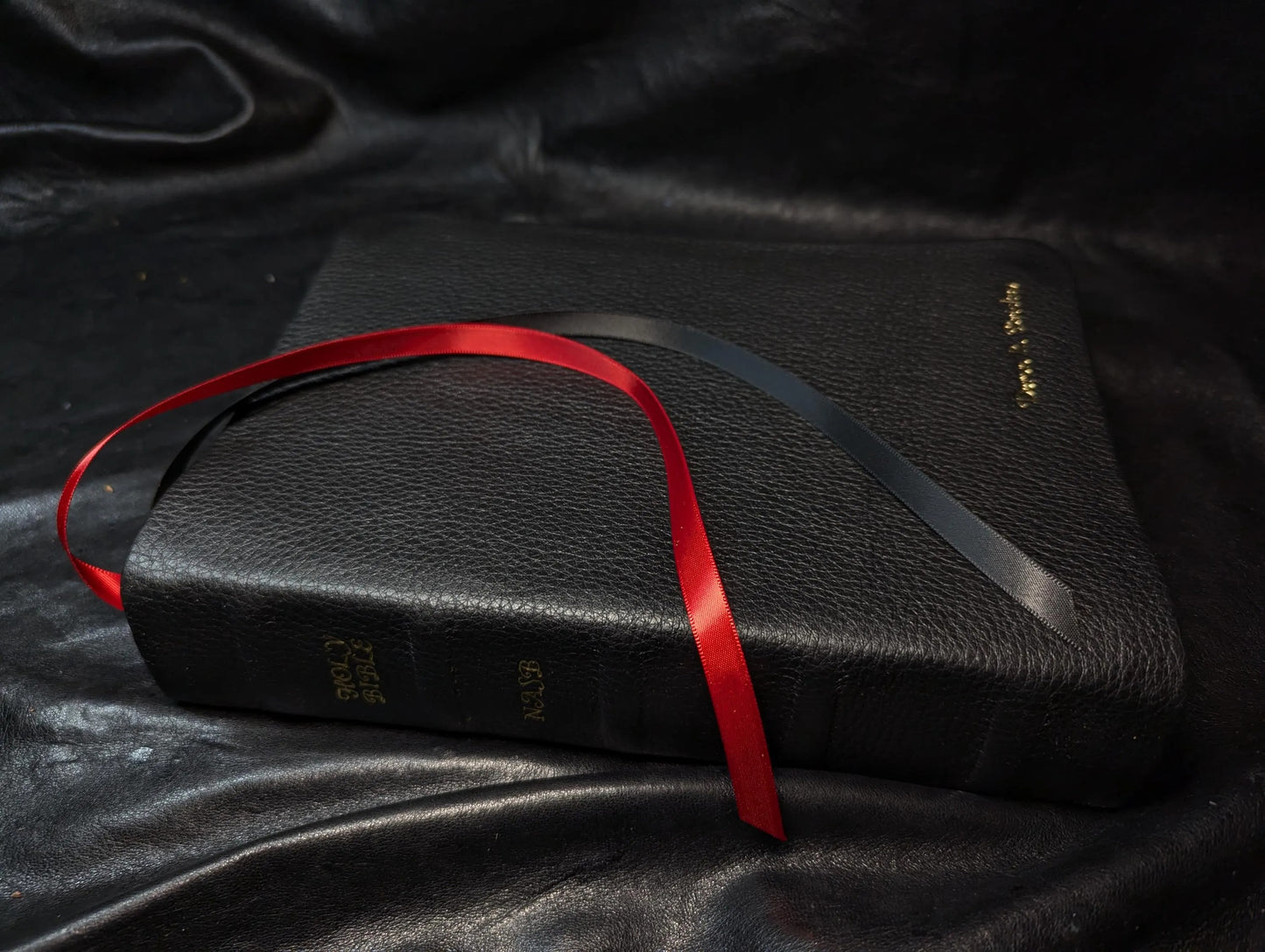 Custom Goat or Cow and Lamb- You Pick The Exact New Bible Translation Of Your Choice (King James, NKJV, NASB, NIV, Etc)
