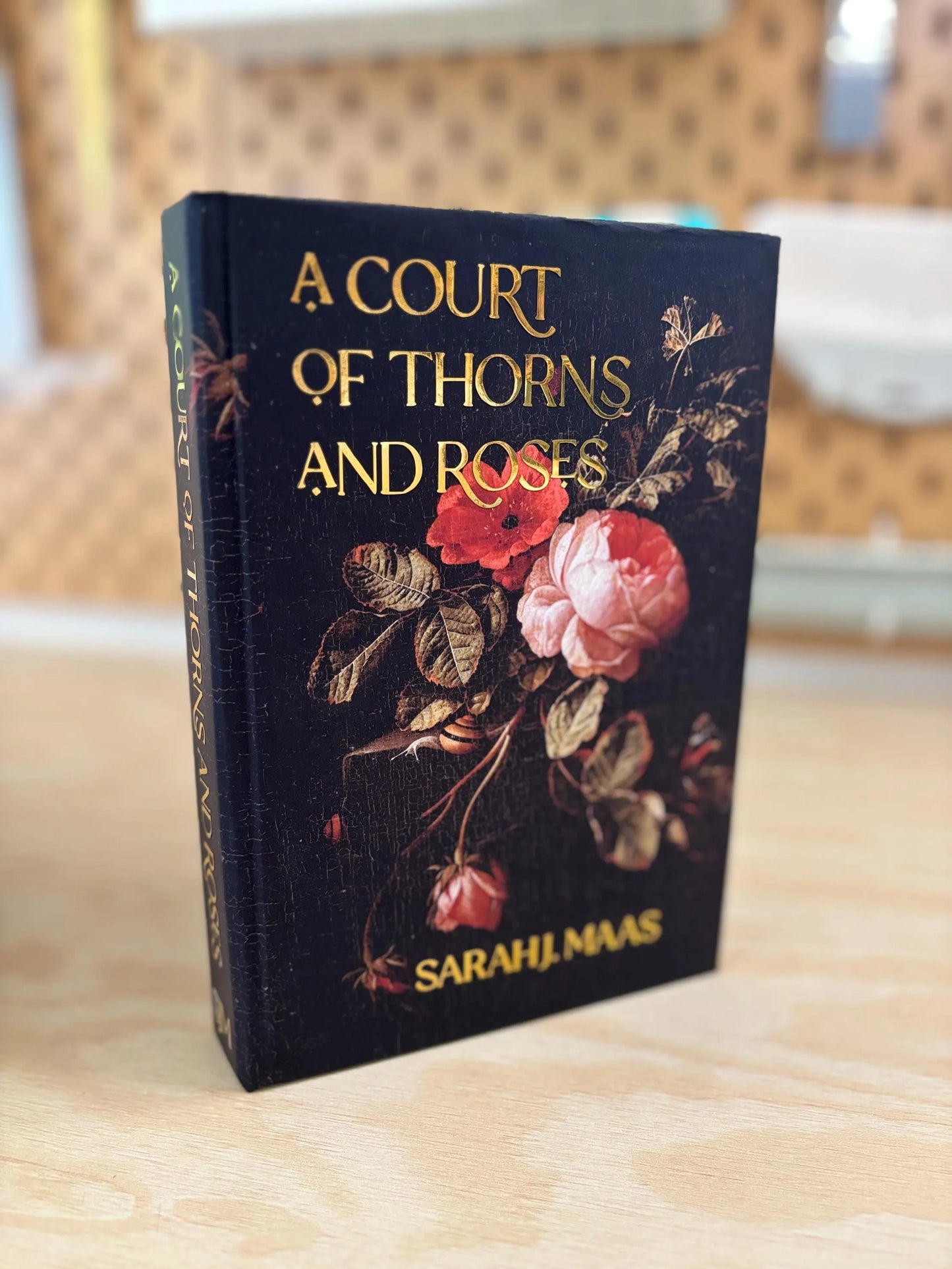 A Court of Thorns and Roses Books 1-5, Handmade Rebound Special Edition, Vintage Floral Design