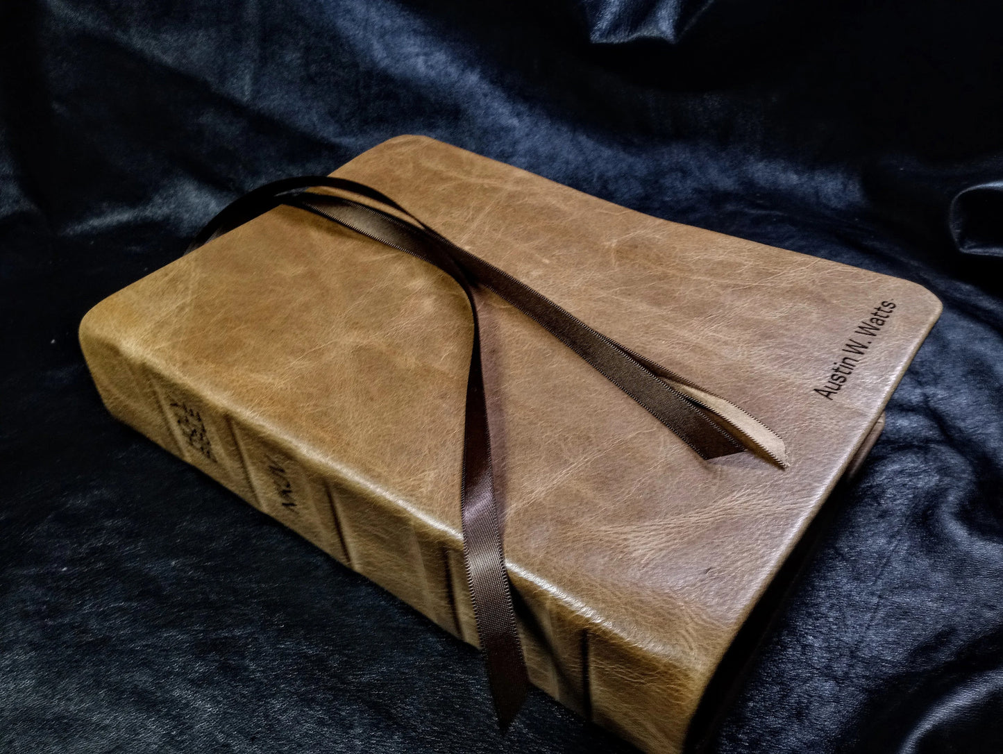 Custom Goat or Cow and Lamb- You Pick The Exact New Bible Translation Of Your Choice (King James, NKJV, NASB, NIV, Etc)