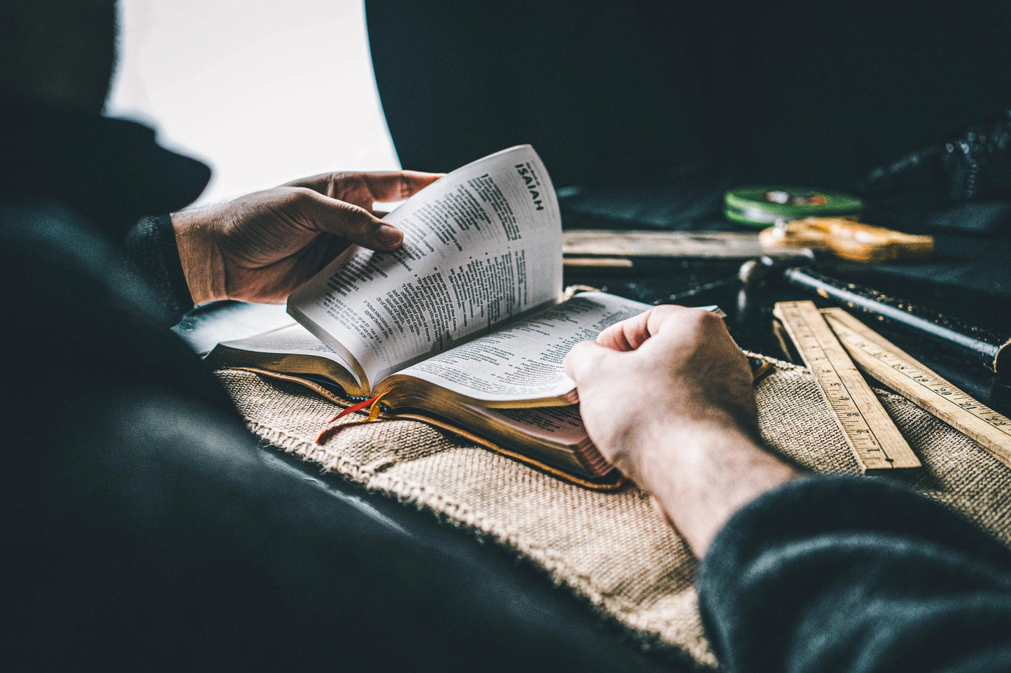 Custom Goat or Cow and Lamb- You Pick The Exact New Bible Translation Of Your Choice (King James, NKJV, NASB, NIV, Etc)