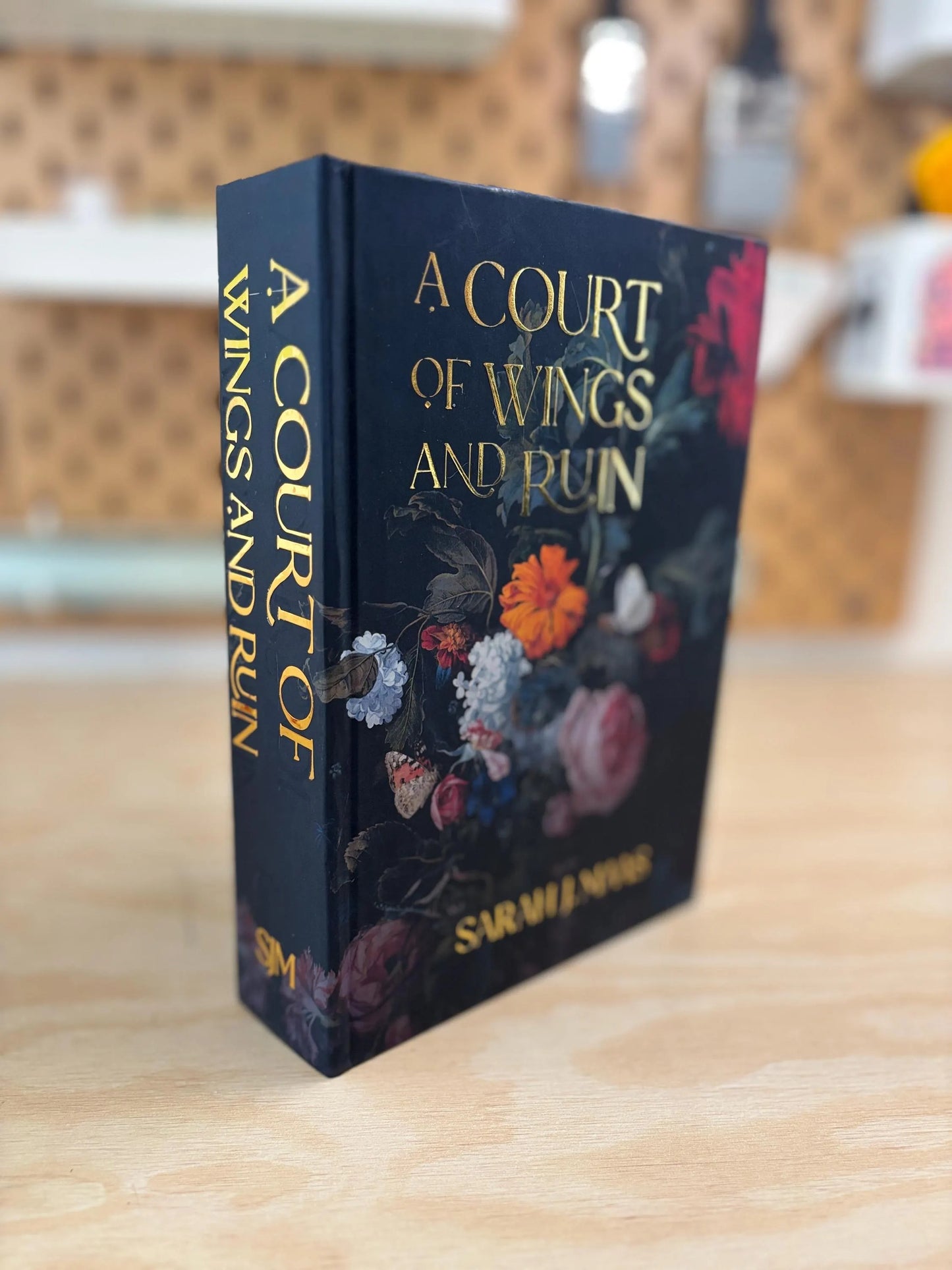 A Court of Thorns and Roses Books 1-5, Handmade Rebound Special Edition, Vintage Floral Design