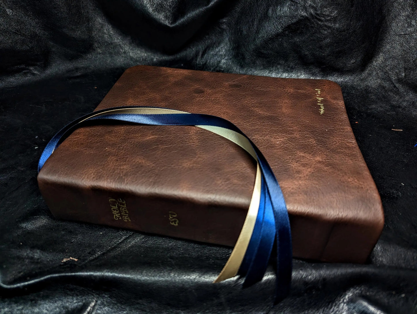 Custom Goat or Cow and Lamb- You Pick The Exact New Bible Translation Of Your Choice (King James, NKJV, NASB, NIV, Etc)