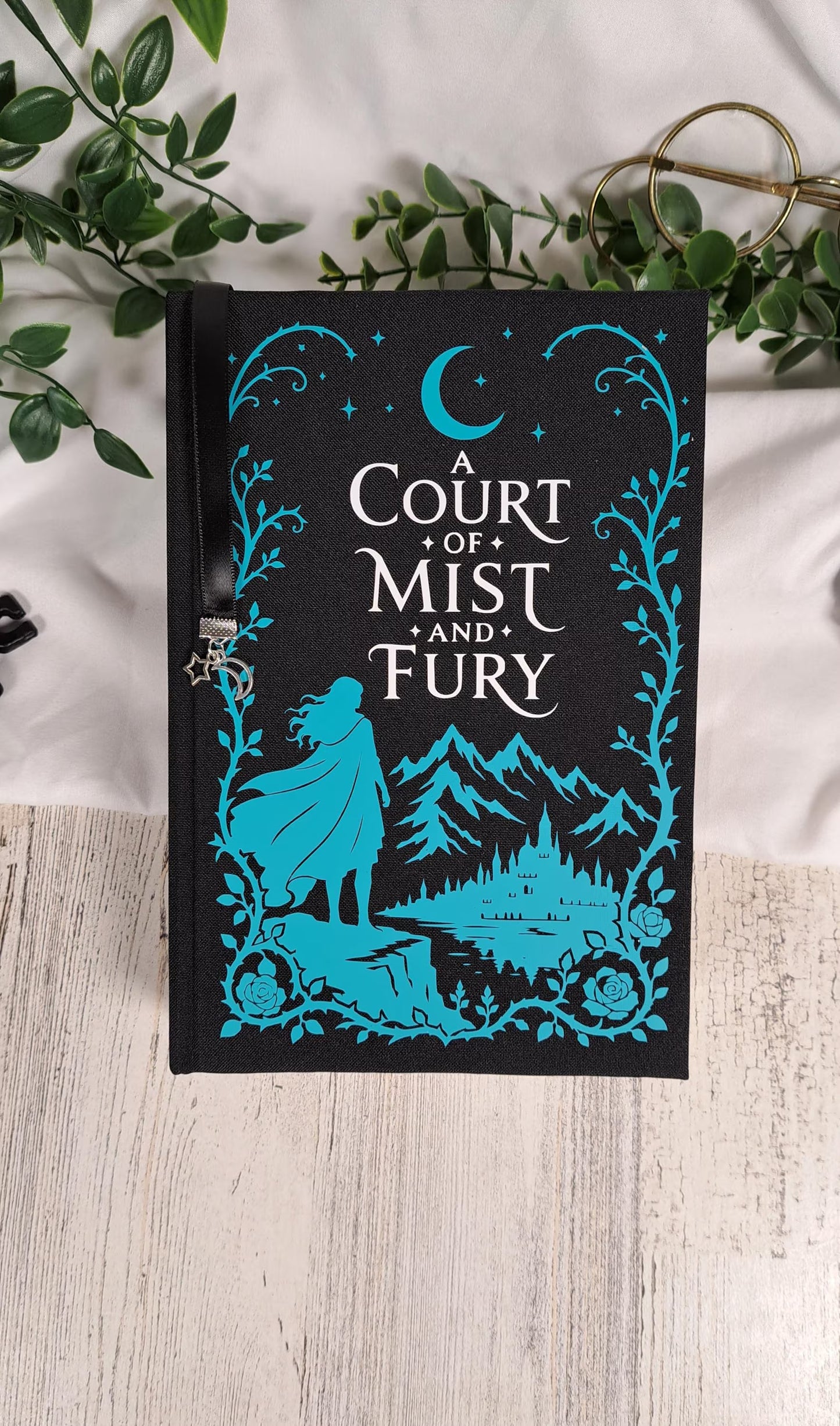 A Court of Thorns and Roses Complete 5 Book Rebound Collection | ACOTAR Box Set | Handmade Hardcover Collectors Edition | Sarah J Maas