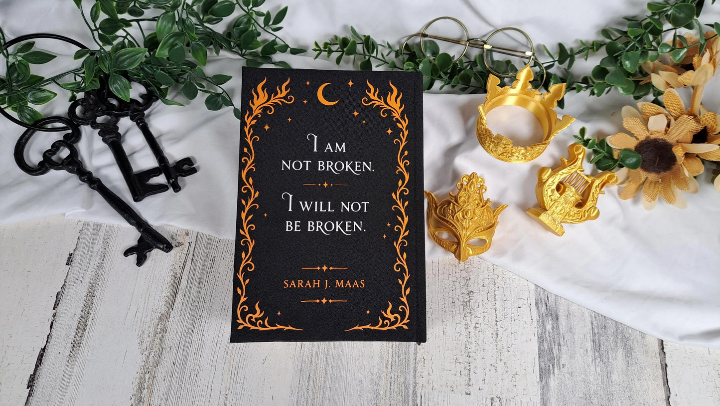 A Court of Thorns and Roses Complete 5 Book Rebound Collection | ACOTAR Box Set | Handmade Hardcover Collectors Edition | Sarah J Maas