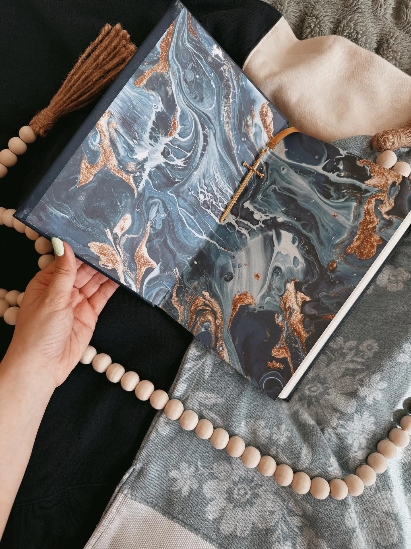 Full 5 Book Set Faux-Leather Stormlight Archive Handmade Rebinds with Gold Foil Detailing