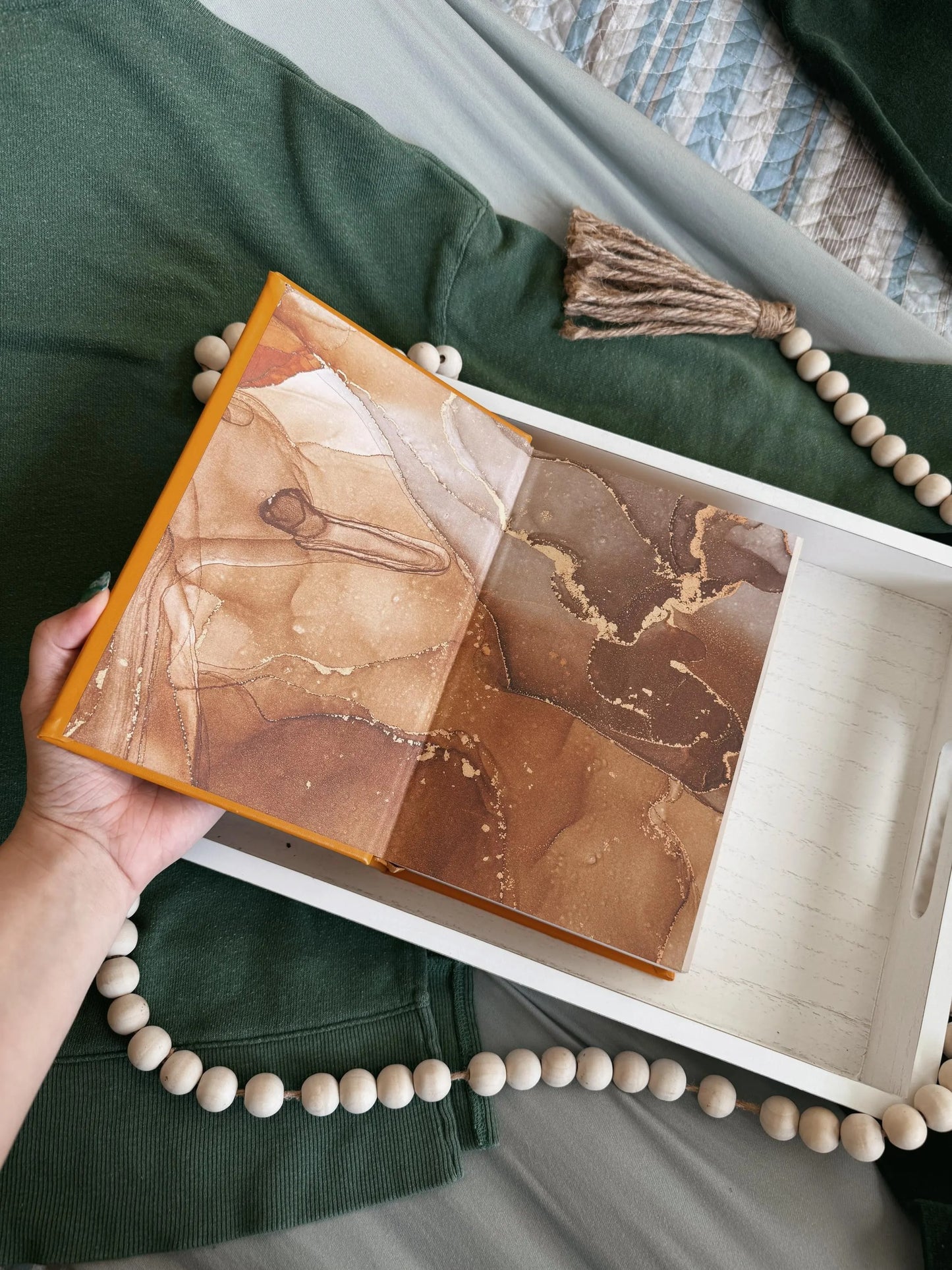 Full 5 Book Set Faux-Leather Stormlight Archive Handmade Rebinds with Gold Foil Detailing
