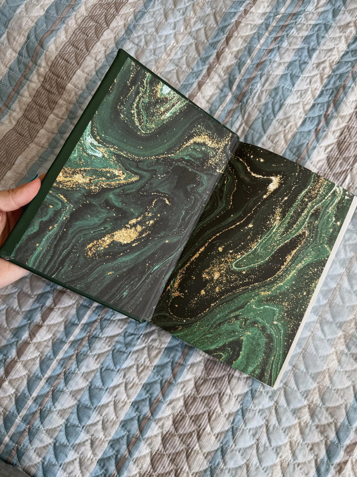 Full 5 Book Set Faux-Leather Stormlight Archive Handmade Rebinds with Gold Foil Detailing