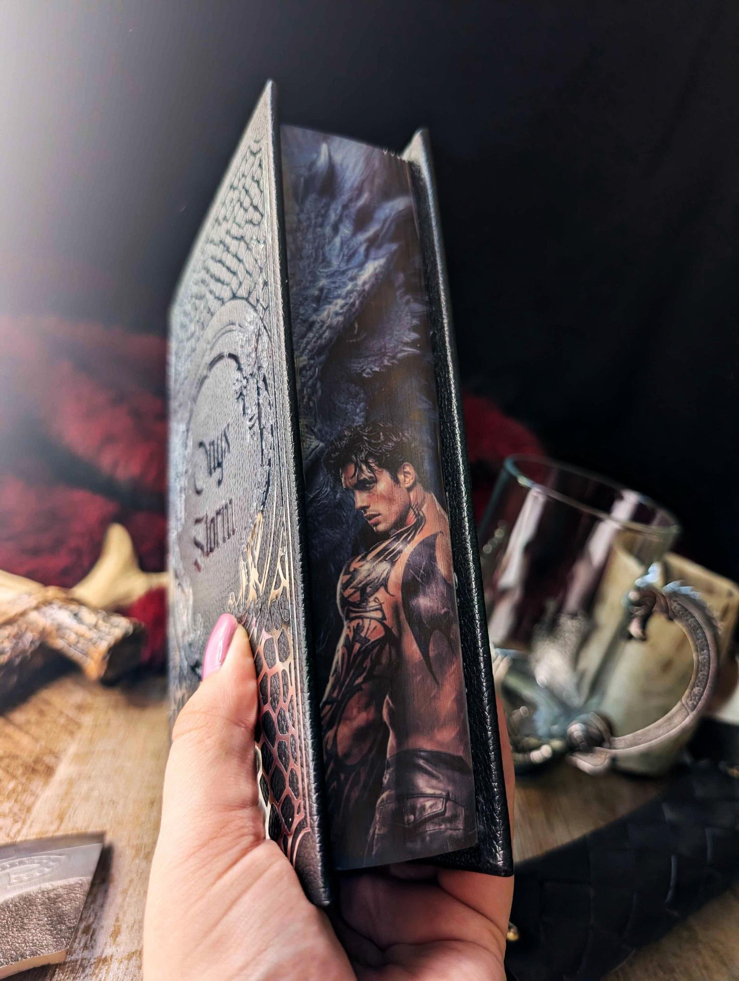 Empyrean Full Set – Sprayed Edge Edition | Custom Rebound Hardcover | Handmade Collector’s Edition